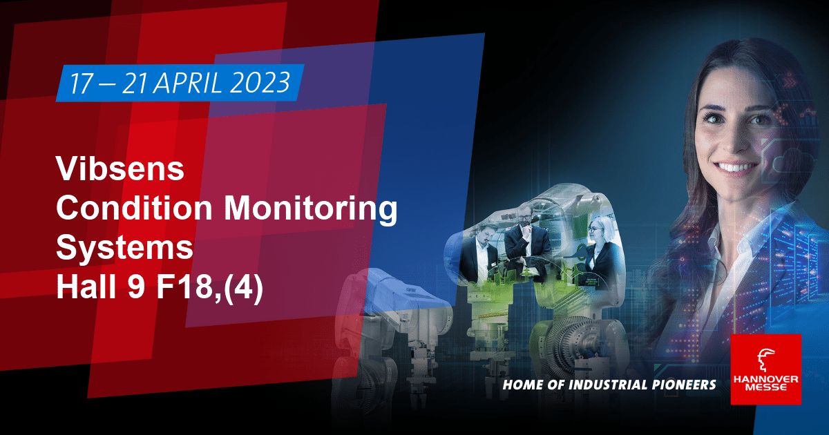 Hannover Messe 2023,Condition Monitoring Systemsm,Vibration Measurement systems,
